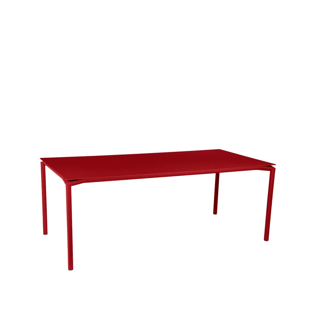 Calvi bord 195x95 cm, Chili (röd) Fermob