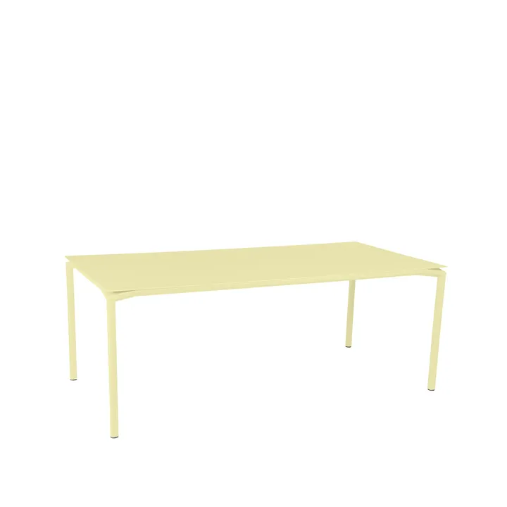 Calvi bord 195x95 cm - Frosted lemon (gul) - Fermob