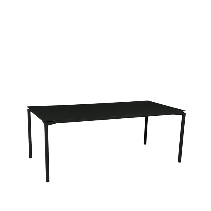 Calvi bord 195x95 cm - Liquorice (svart) - Fermob