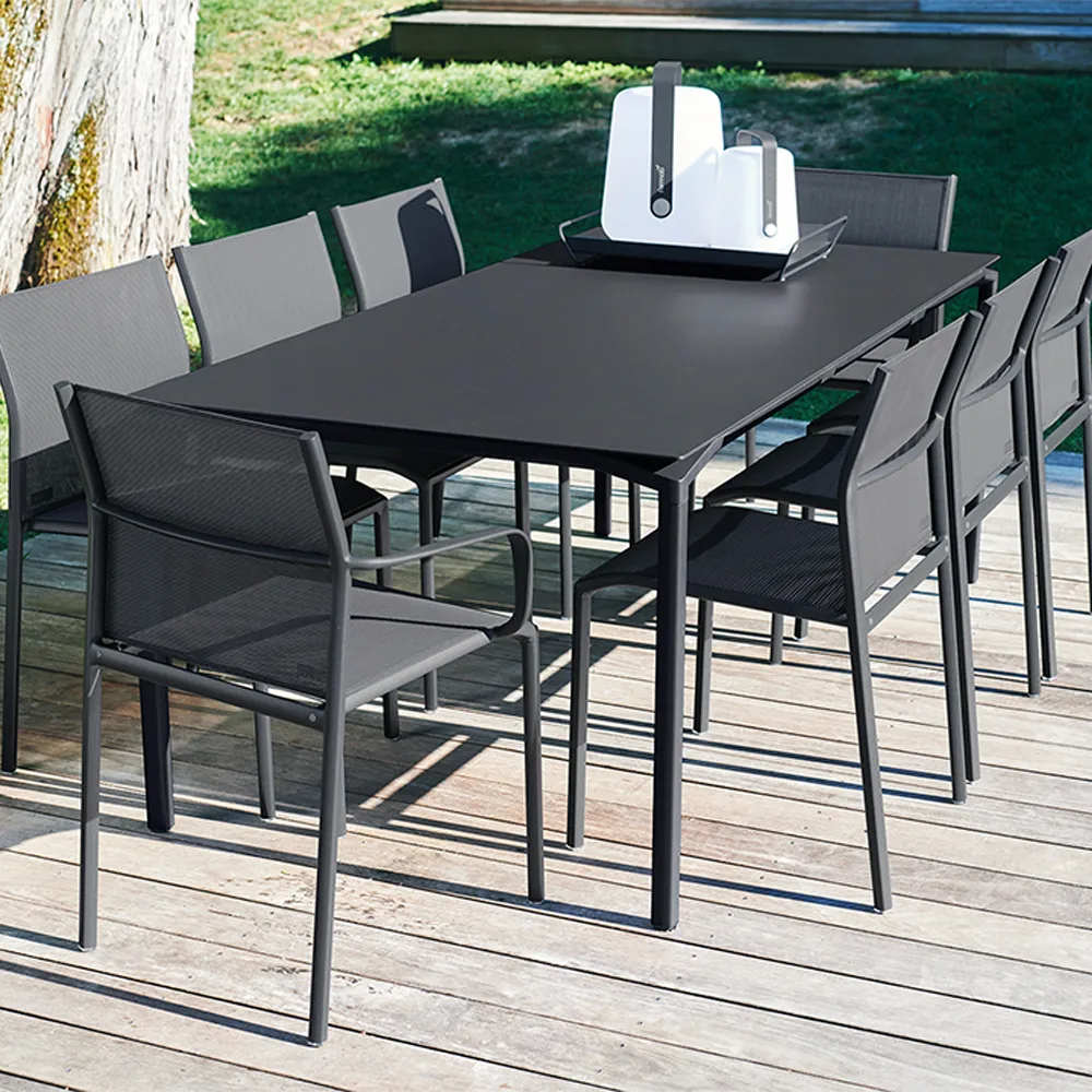 Calvi bord 195x95 cm, red ochre Fermob