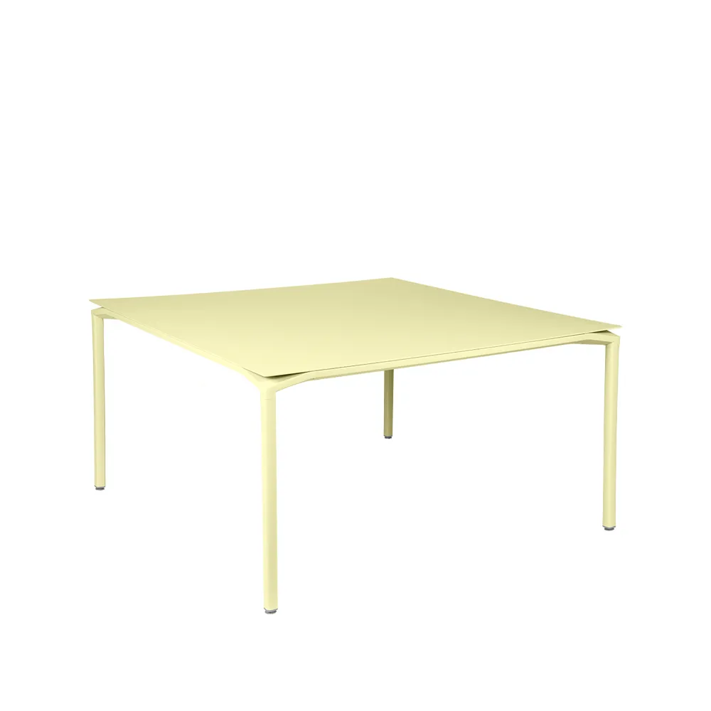 Calvi bord kvadratiskt 140x140 cm, Frosted lemon (gul) Fermob