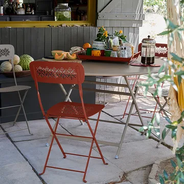 Caractere bord Ø128 cm - Cedar green (grön) - Fermob