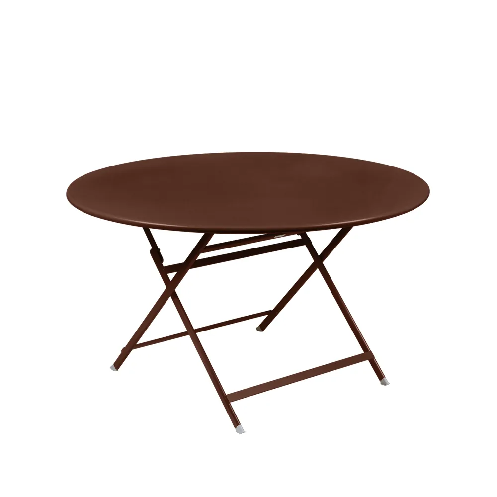 Caractere bord Ø128 cm, Red ochre (röd) Fermob