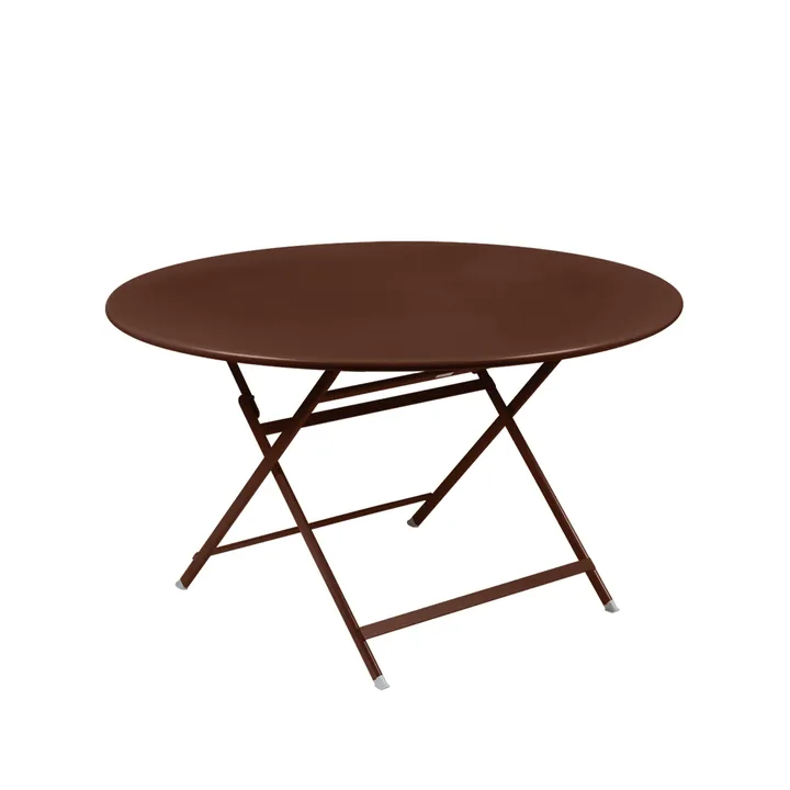 Caractere bord Ø128 cm - Red ochre (röd) - Fermob