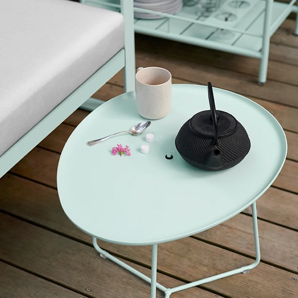 Cocotte bord lågt, cotton white Fermob