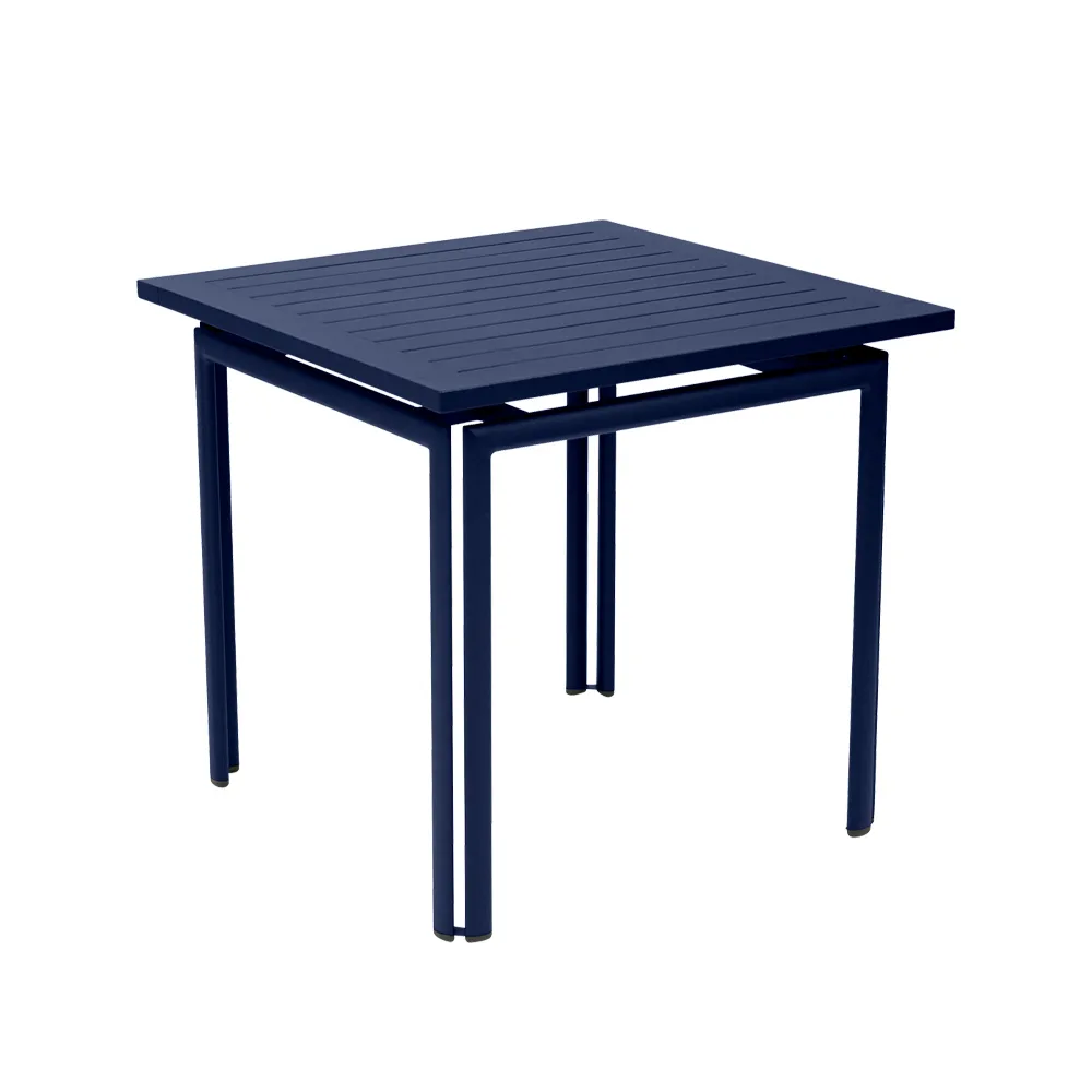 Costa bord 80x80 cm, deep blue Fermob