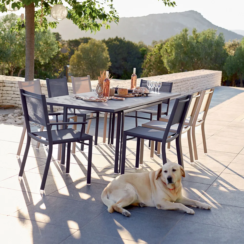 Costa matbord, anthracite Fermob