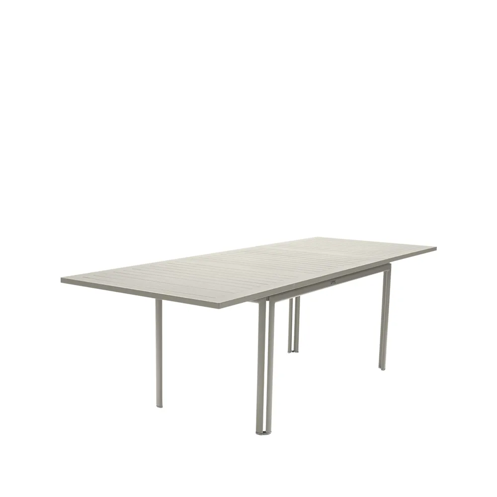 Costa matbord med iläggsskiva, clay grey Fermob