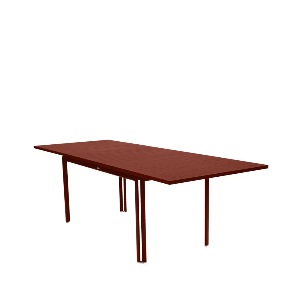 Costa matbord med iläggsskiva, Red ochre (röd) Fermob