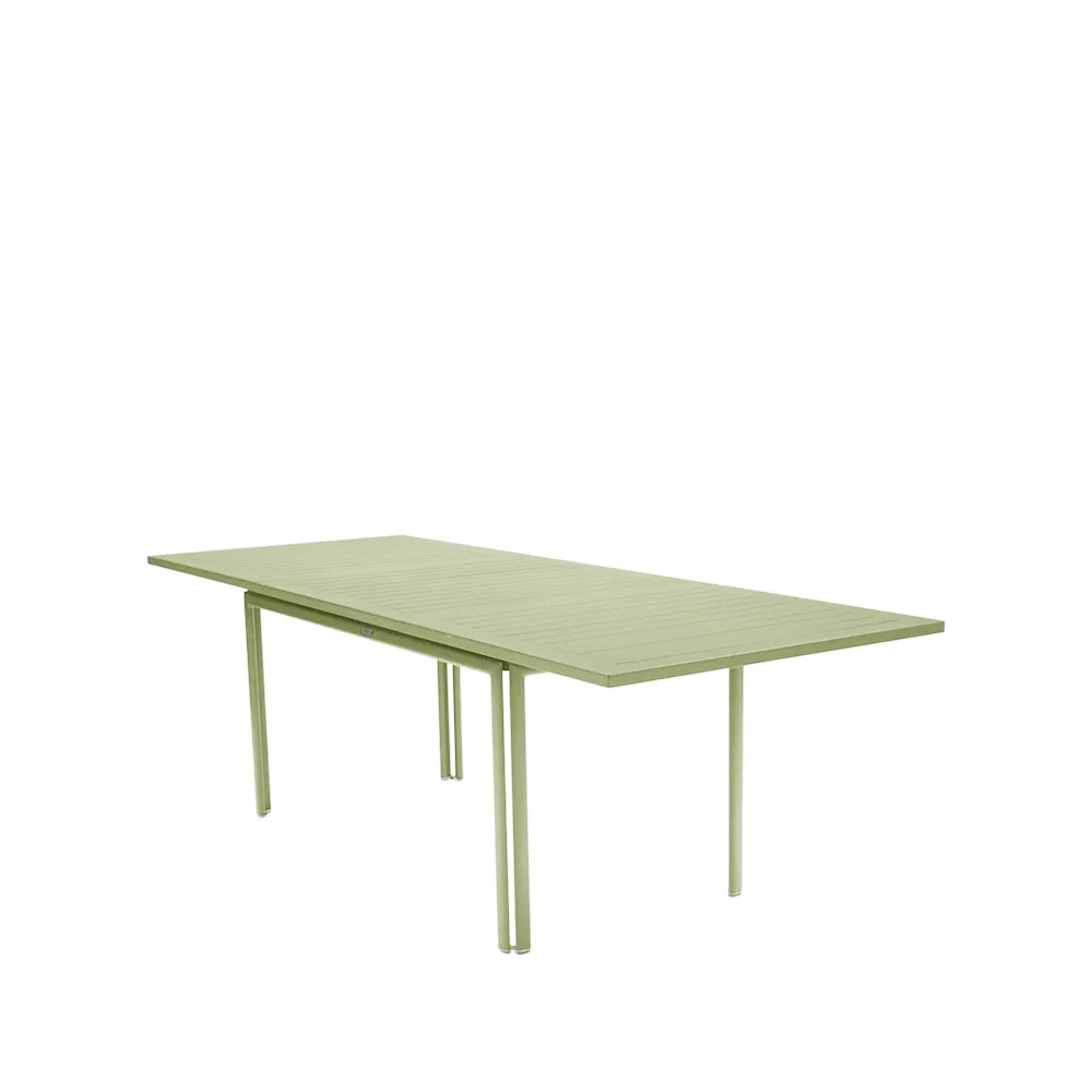 Costa matbord med iläggsskiva, willow green Fermob