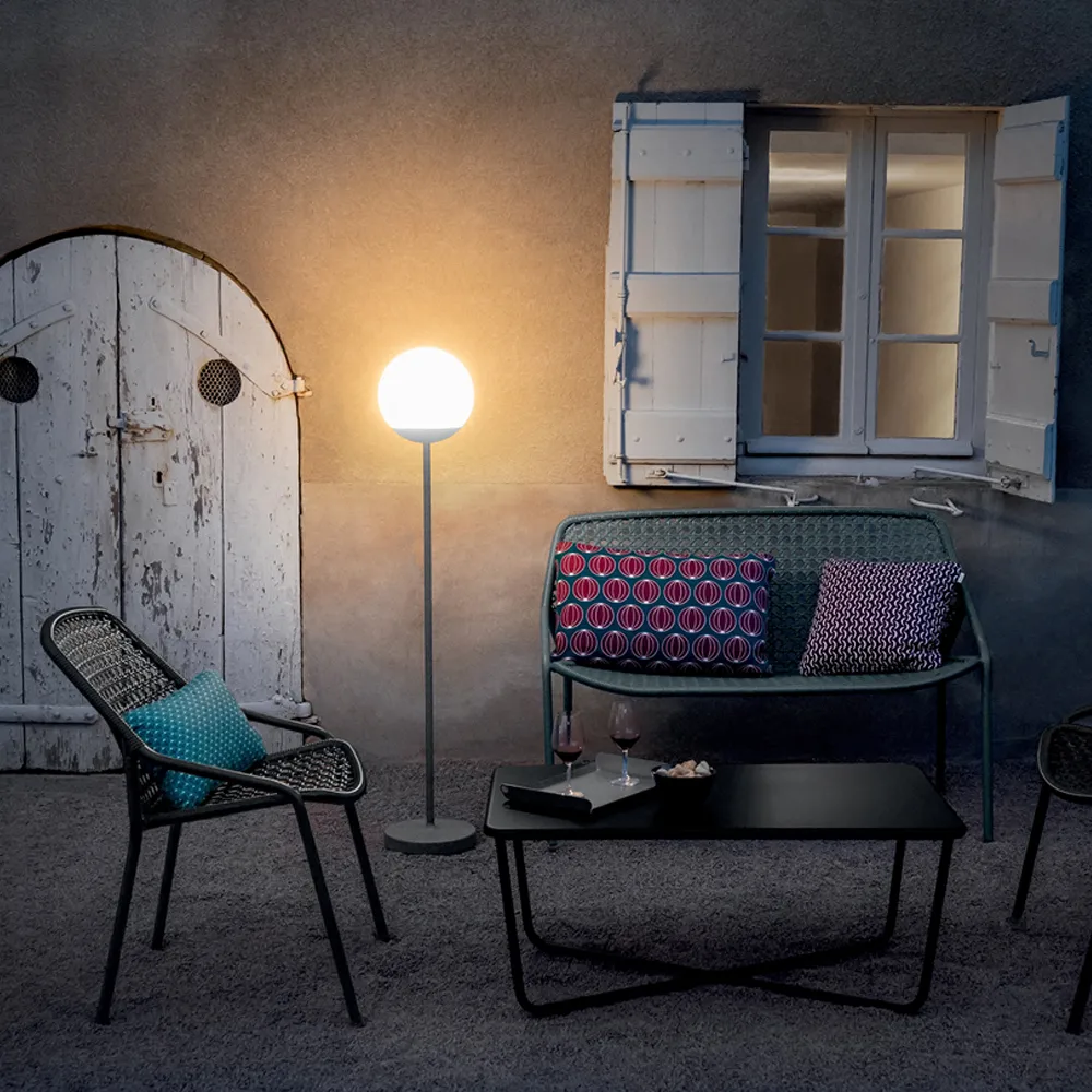 Croisette karmstol, Liquorice (svart) Fermob