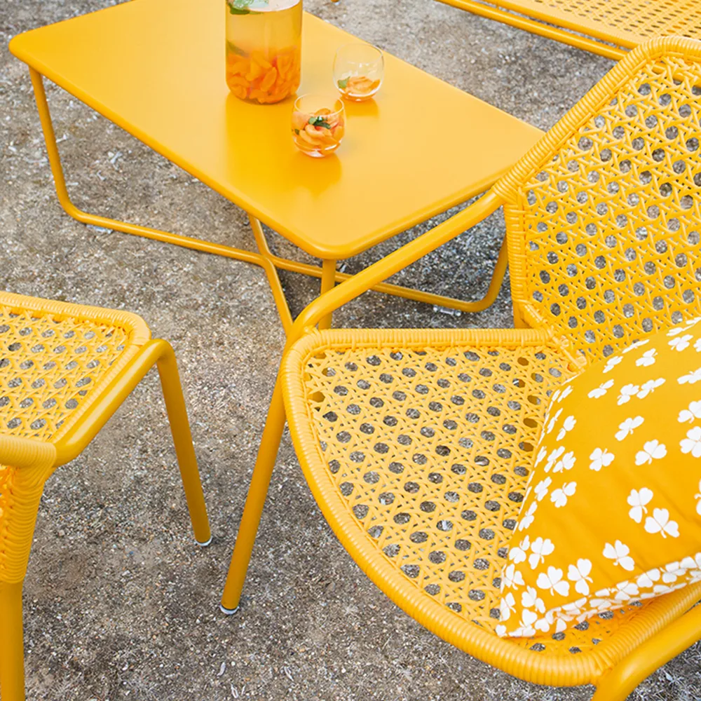 Croisette karmstol, Liquorice (svart) Fermob