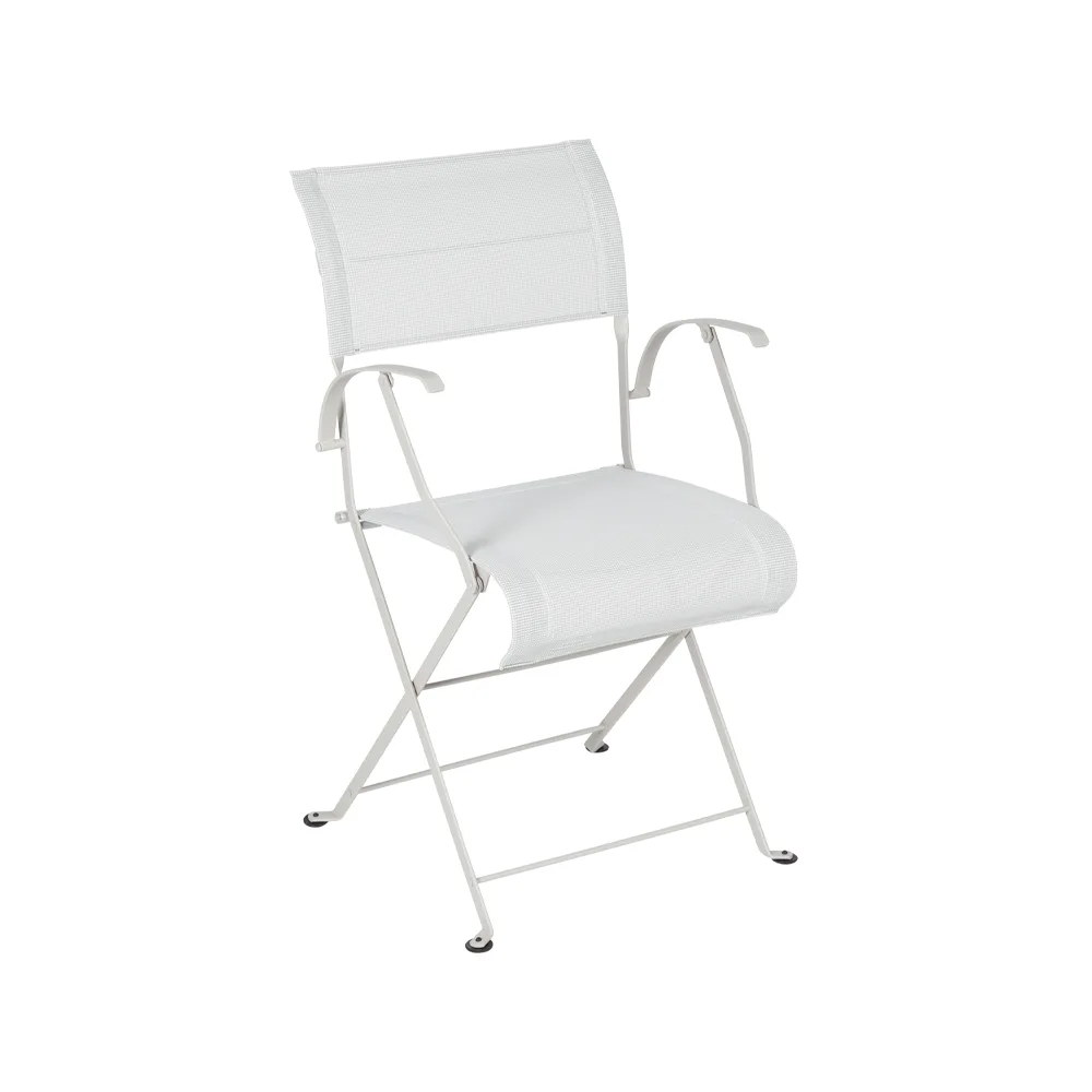 Dune Premium karmstol, clay grey Fermob