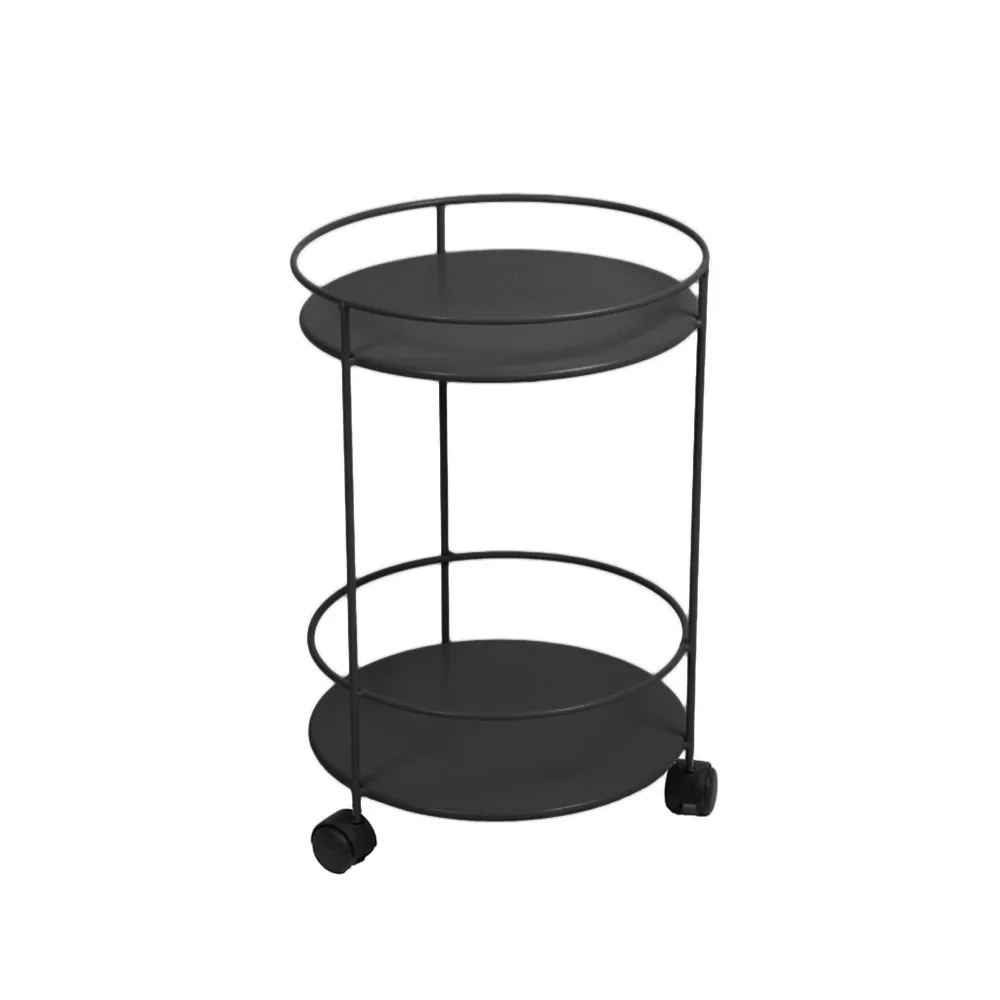 Guinguette sidobord med hjul, anthracite Fermob