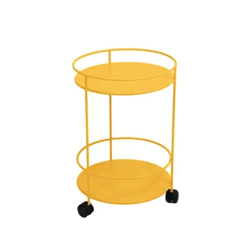 Guinguette sidobord med hjul - honey - Fermob