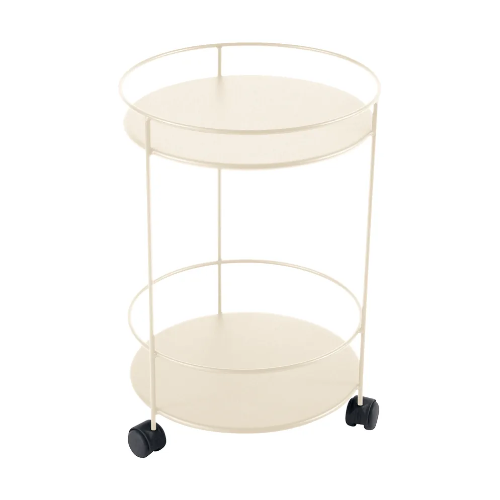 Guinguette sidobord med hjul, Latte beige (beige) Fermob