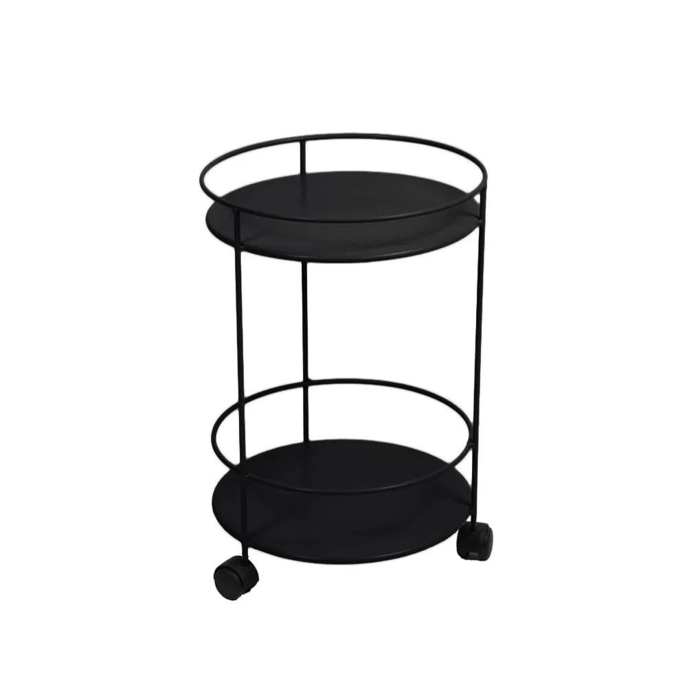 Guinguette sidobord med hjul, liquorice Fermob