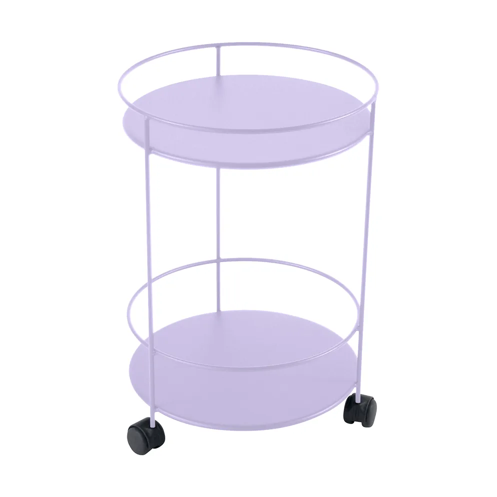 Guinguette sidobord med hjul, Marshmallow Fermob