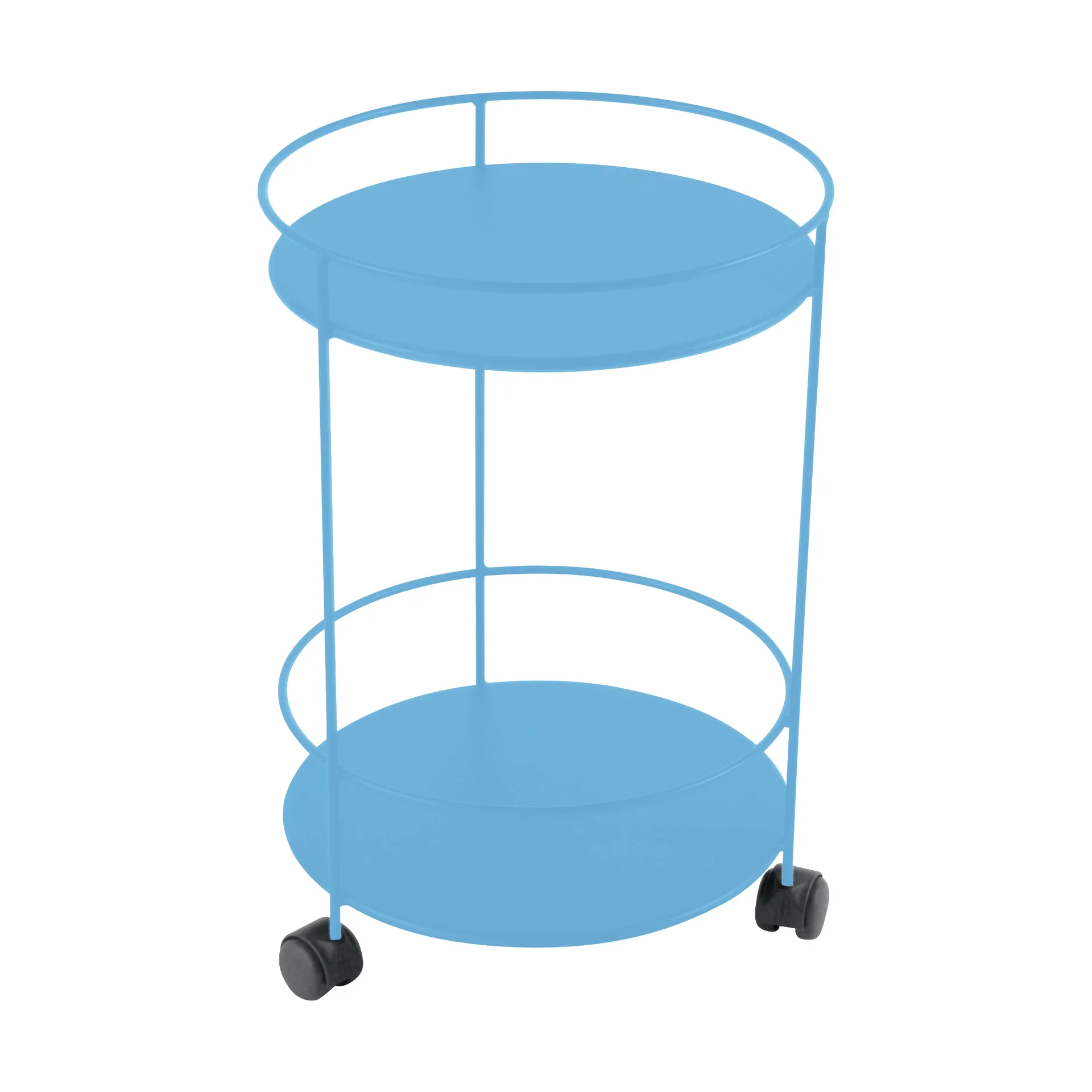 Guinguette sidobord med hjul, Maya Blue Fermob