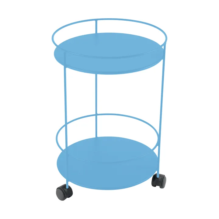 Guinguette sidobord med hjul - Maya Blue - Fermob