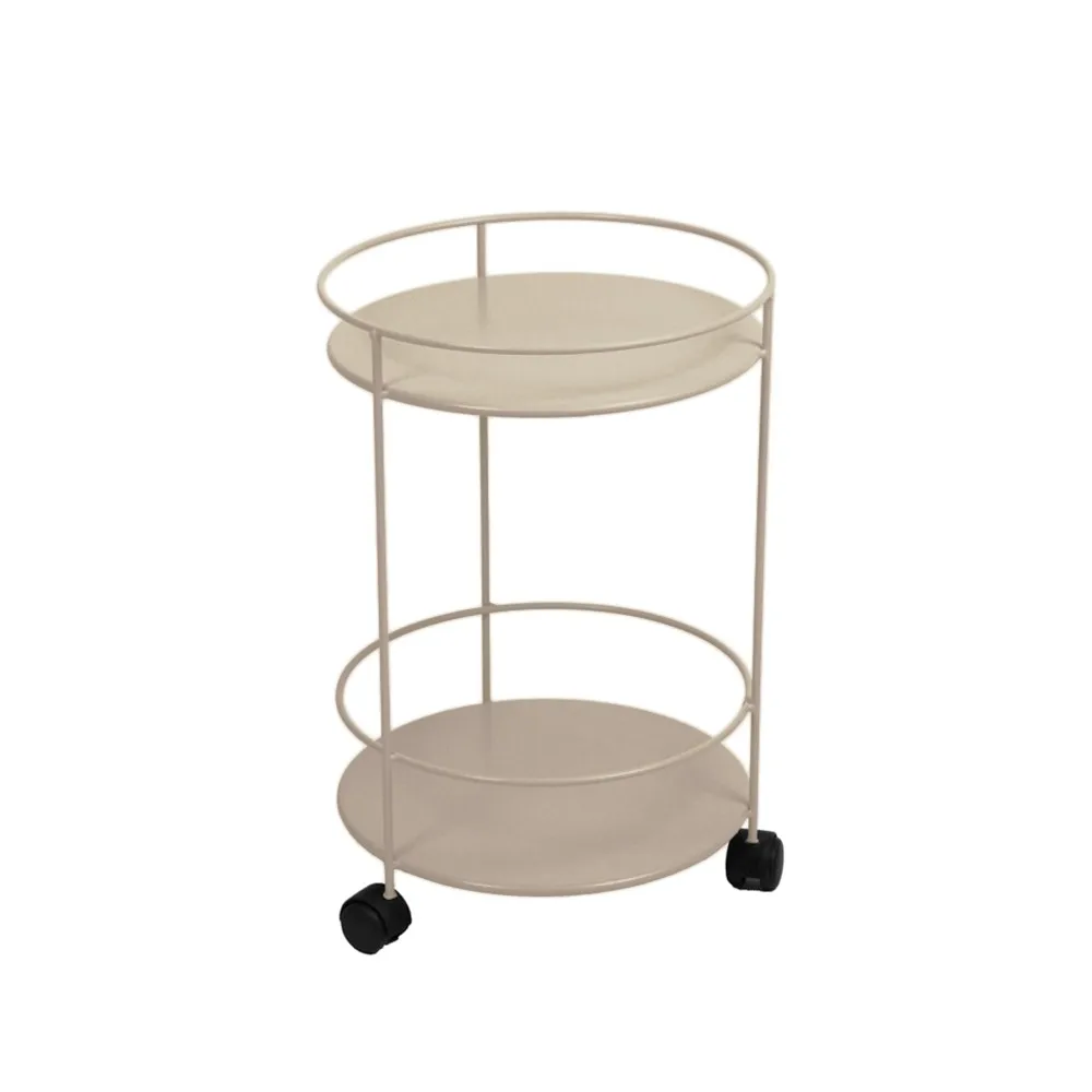 Guinguette sidobord med hjul, nutmeg Fermob