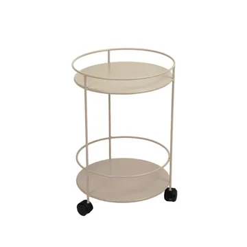 Guinguette sidobord med hjul - nutmeg - Fermob