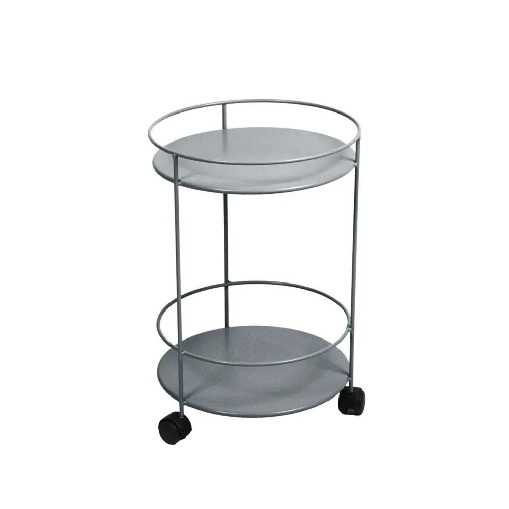 Guinguette sidobord med hjul, Storm grey Fermob