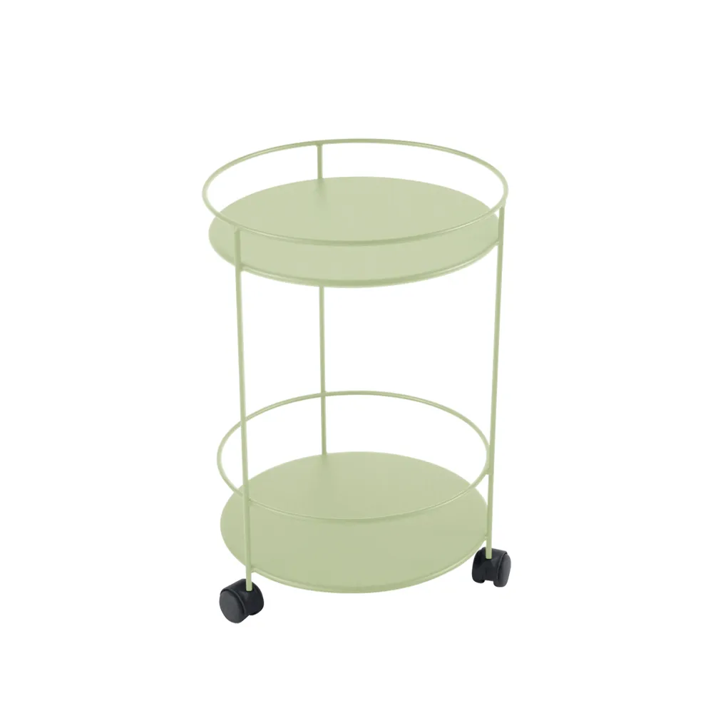 Guinguette sidobord med hjul, willow green Fermob