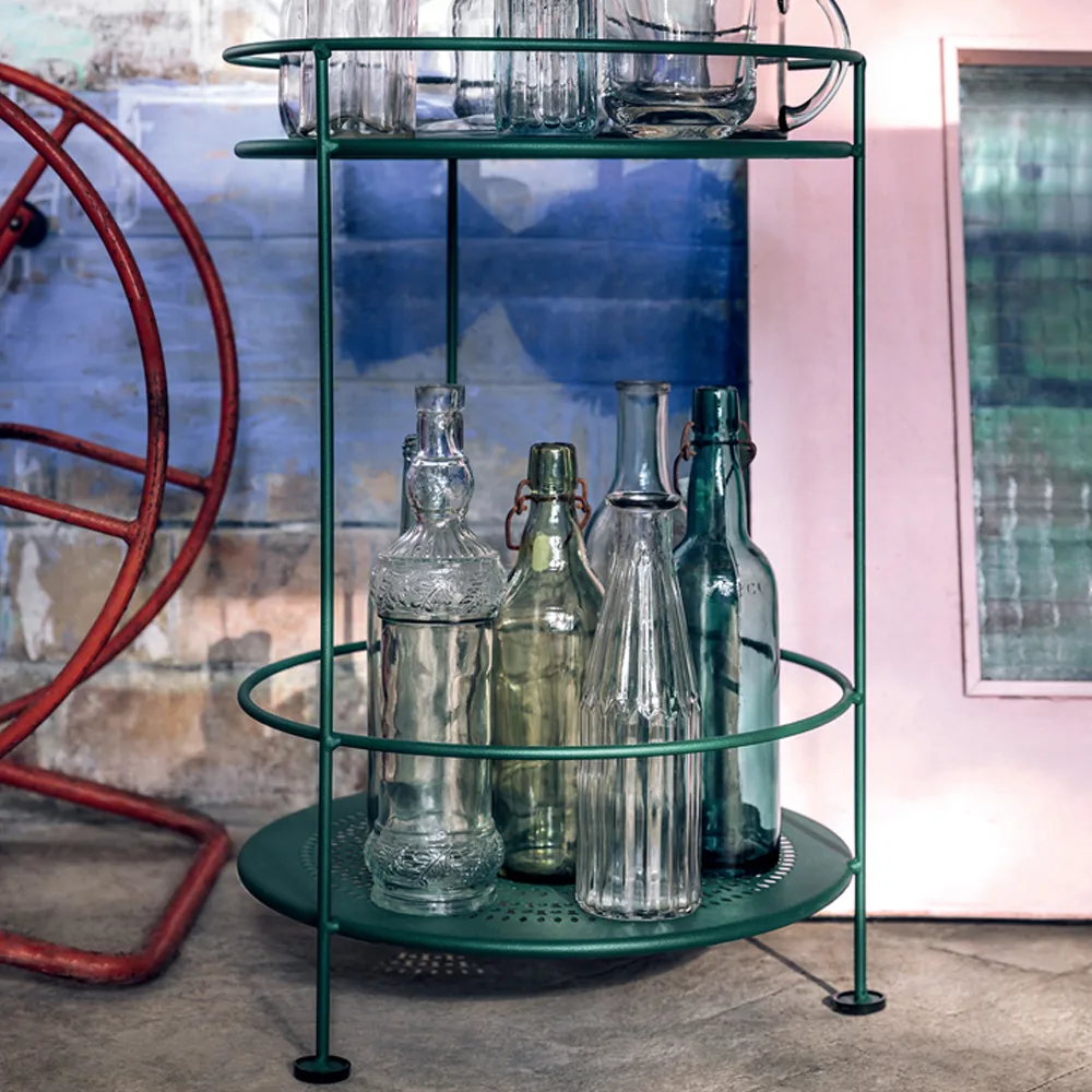 Guinguette sidobord utan hjul, acapulco blue Fermob