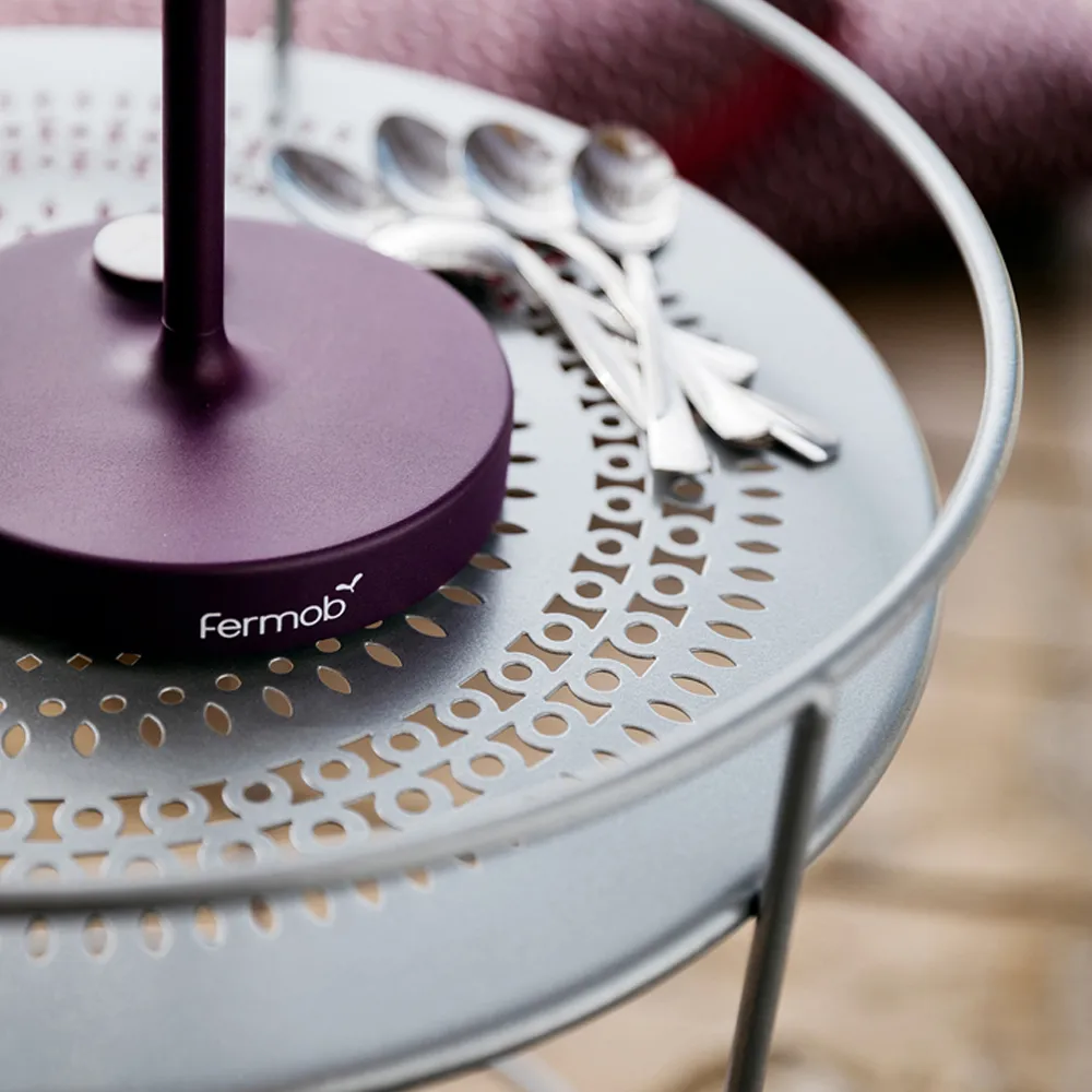 Guinguette sidobord utan hjul, Black cherry Fermob