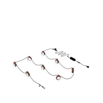 Hoop ljusslinga 12 m - Red ochre - Fermob