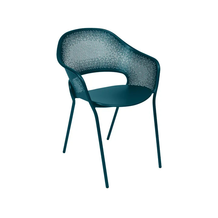 Kate karmstol - Acapulco blue (blå) - Fermob