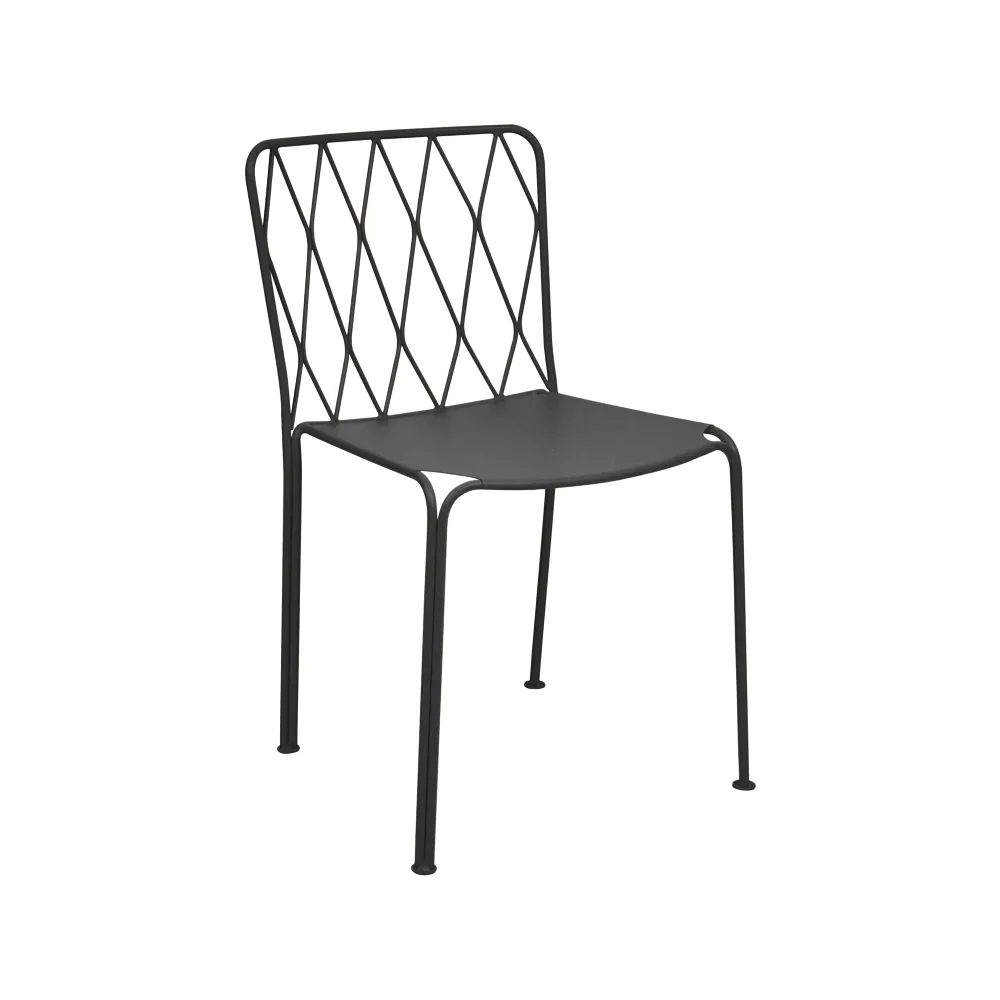 Kintbury stol, anthracite Fermob