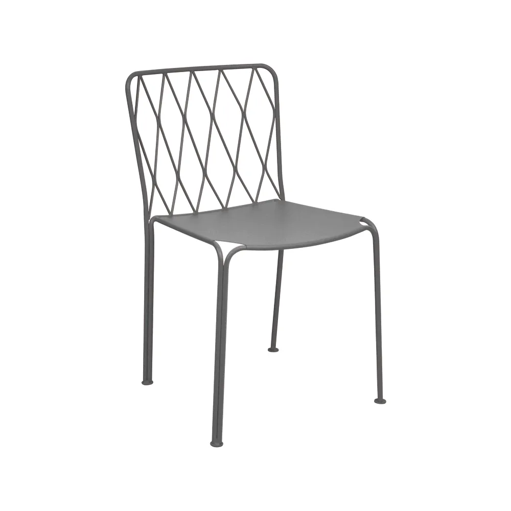 Kintbury stol, storm grey Fermob