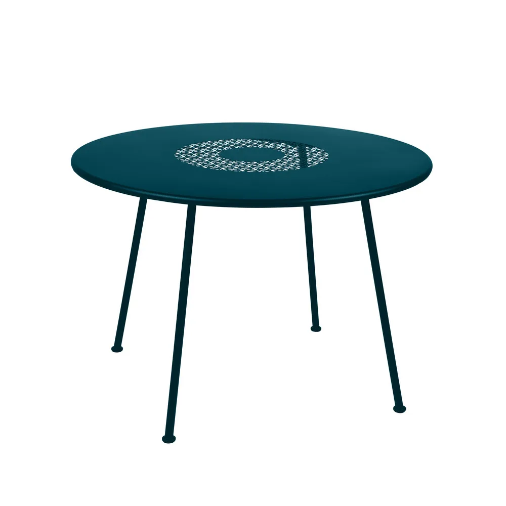 Lorette bord, Acapulco blue (blå), ø110 cm Fermob