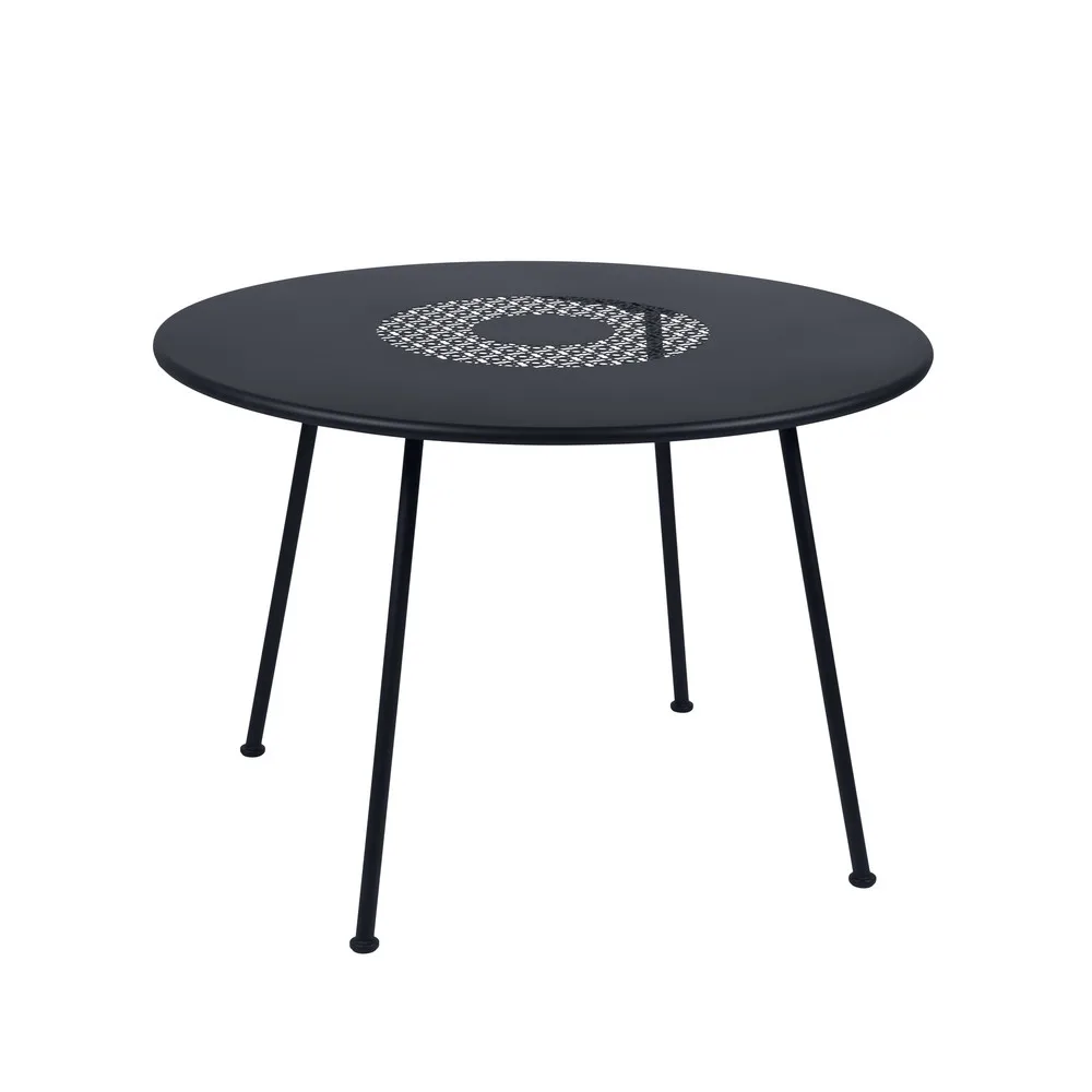 Lorette bord, anthracite, ø110 cm Fermob