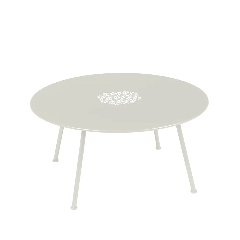 Lorette bord lågt, Clay grey Fermob