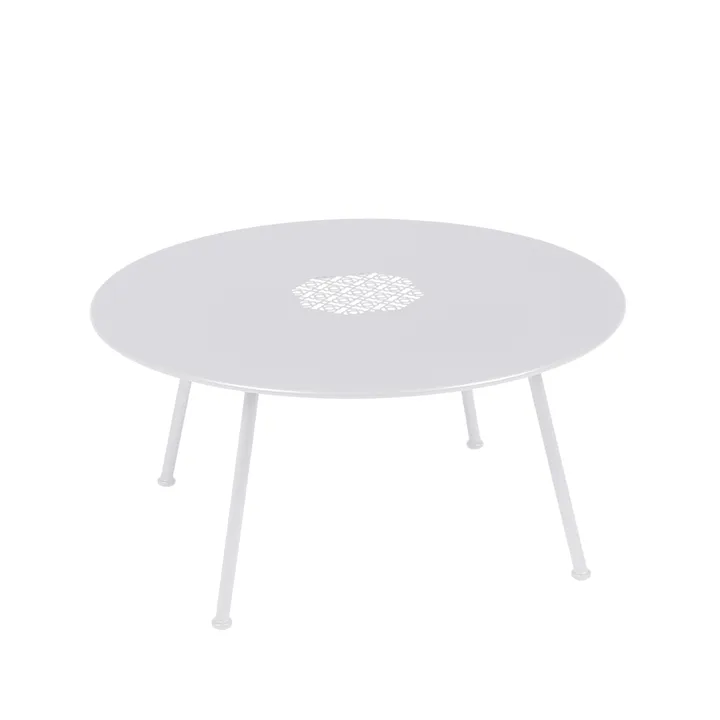 Lorette bord lågt - Cotton white - Fermob