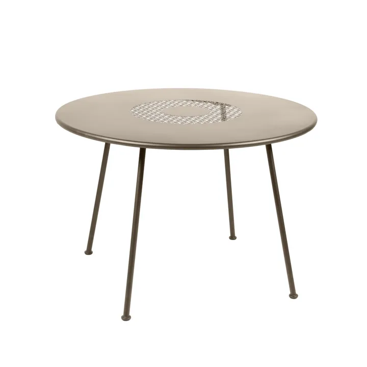 Lorette bord - Nutmeg (beige), ø110 cm - Fermob