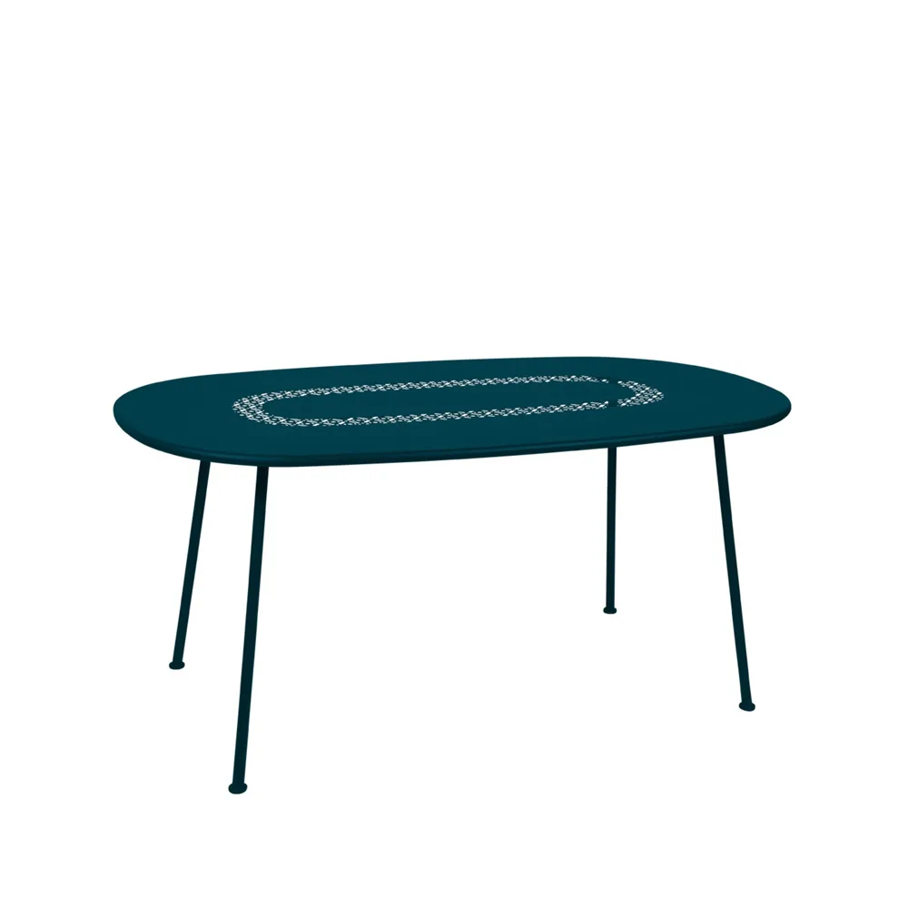 Lorette bord ovalt, acapulco blue Fermob
