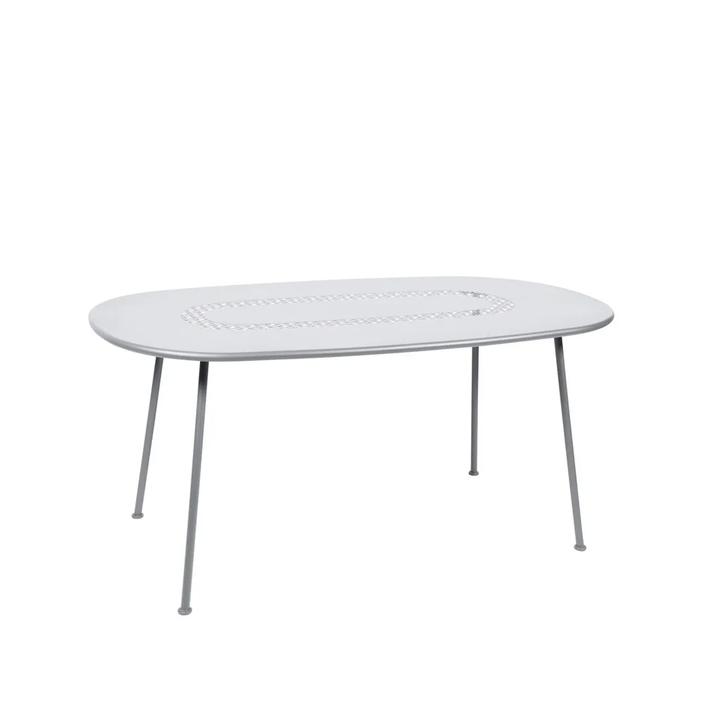 Lorette bord ovalt, cotton white Fermob