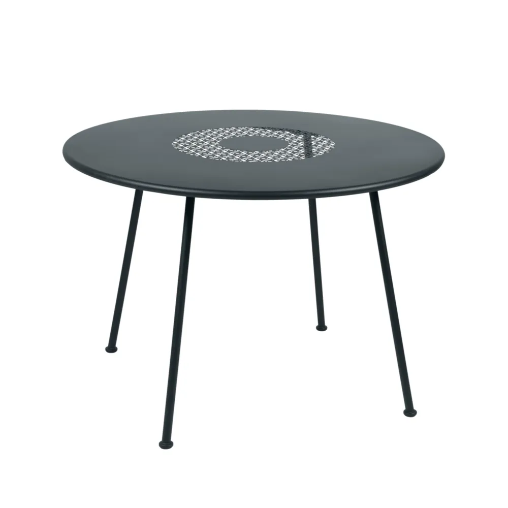 Lorette bord, Storm grey (grå), ø110 cm Fermob