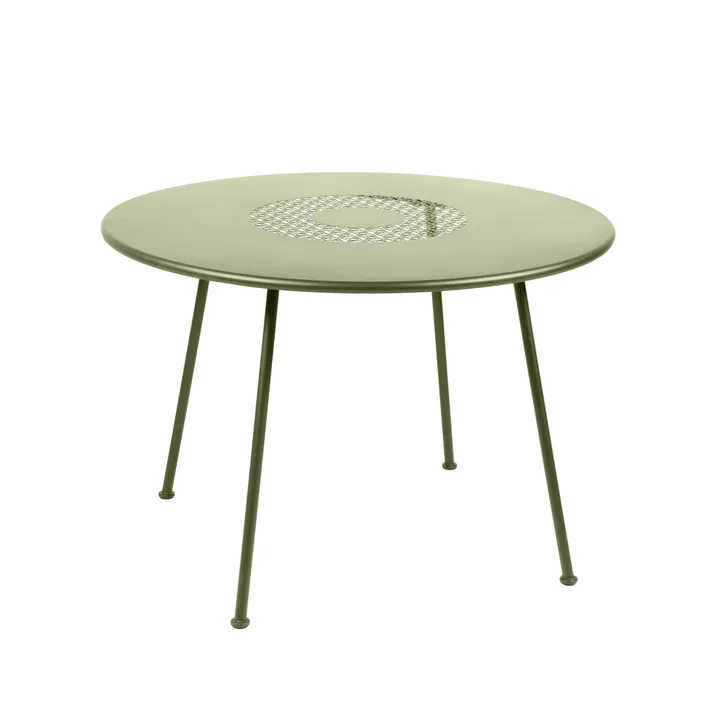Lorette bord - Willow green (grön), ø110 cm - Fermob