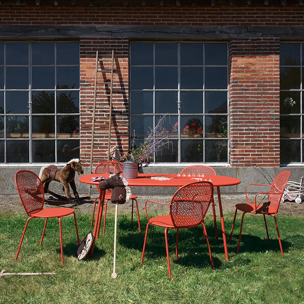 Lorette karmstol, acapulco blue Fermob