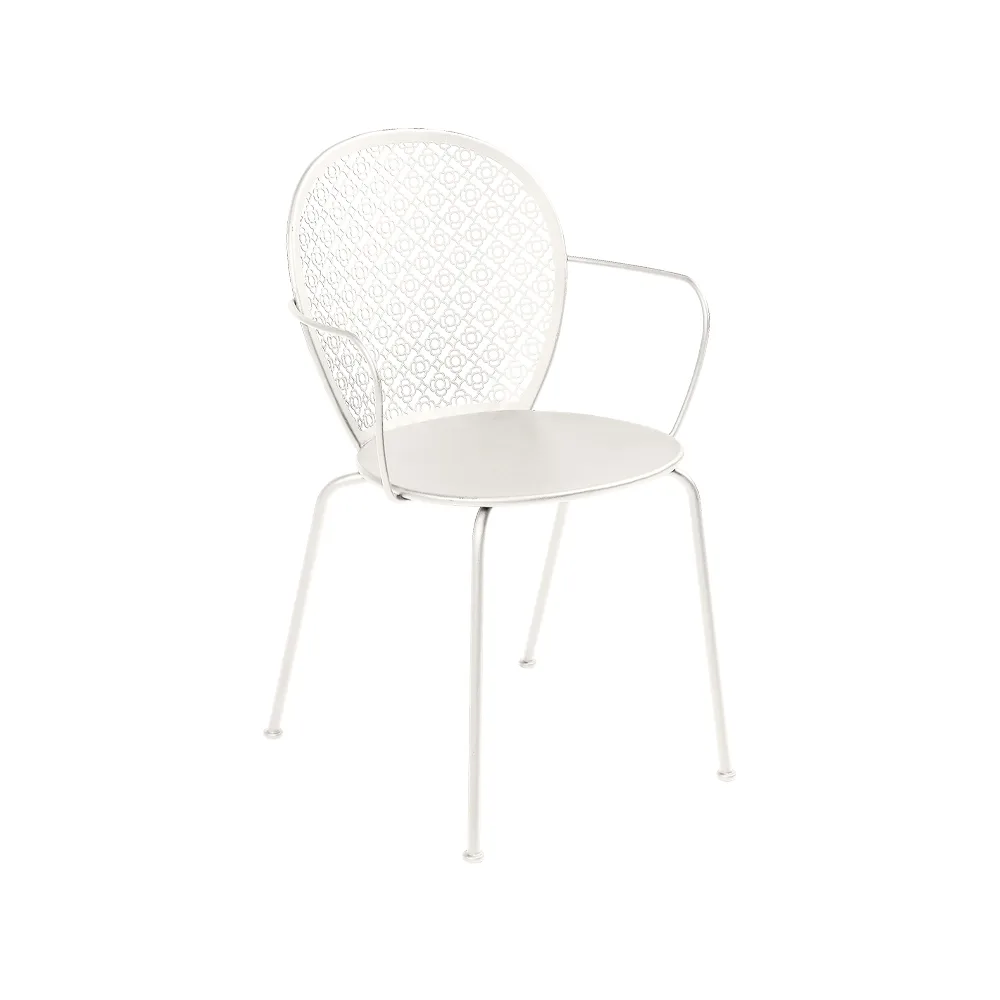 Lorette karmstol, clay grey Fermob