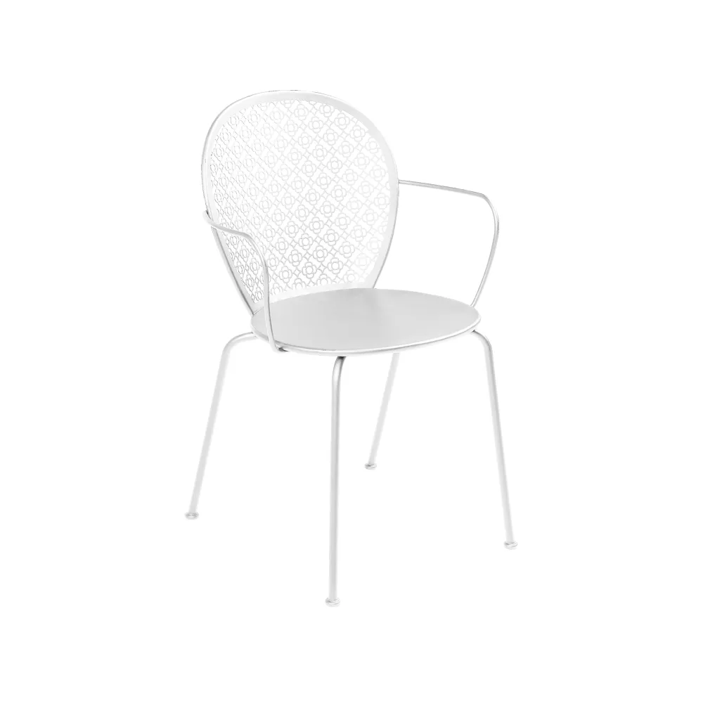 Lorette karmstol, Cotton white (vit) Fermob