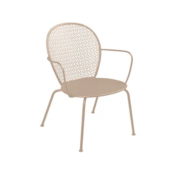 Lorette karmstol låg - Nutmeg (beige) - Fermob