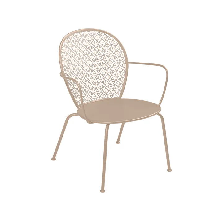 Lorette karmstol låg - Nutmeg (beige) - Fermob