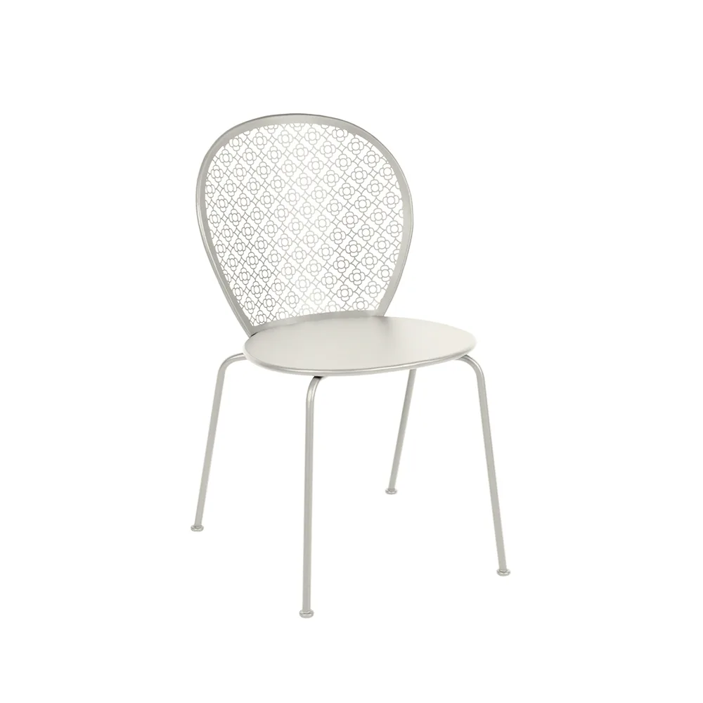 Lorette stol, clay grey Fermob