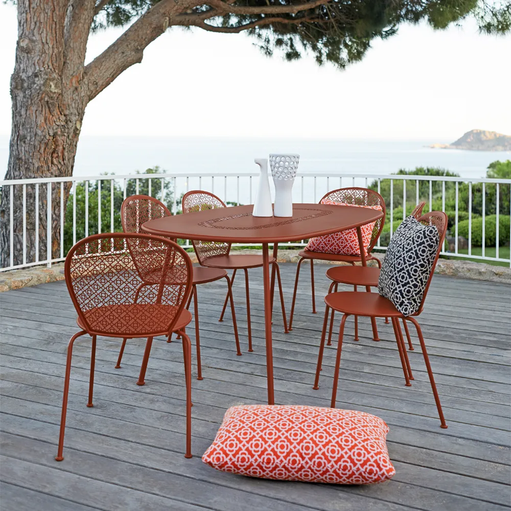 Lorette stol, deep blue Fermob